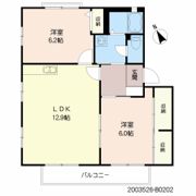 フィオーレI B棟の間取り画像