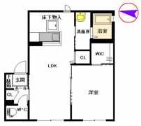 セントラルサンの間取り画像