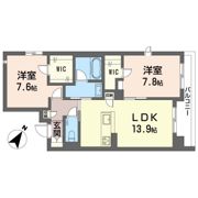 ココル登戸の間取り画像