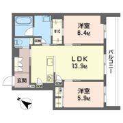 アスターミキの間取り画像