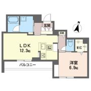 グレースゴンゲンの間取り画像