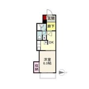 サンシャインビル北棟の間取り画像
