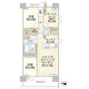 スカイティアラ ウエストの間取り画像