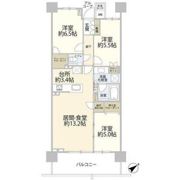 プラウドシティ新川崎の間取り画像