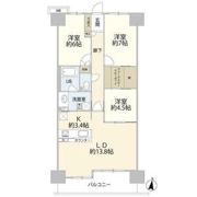 リーデンススクエア金山WESTの間取り画像