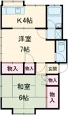 サニーハイツの間取り画像