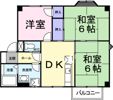 プラドール内藤Aの間取り画像