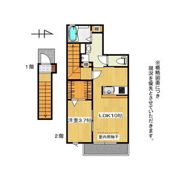 咲田ヒルズの間取り画像
