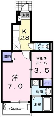 ポスタリティ・ハイツの間取り画像