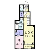 カーサルーチェの間取り画像