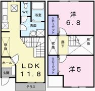 メゾン・レリアの間取り画像