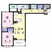 グランリヴェール建石町の間取り画像
