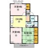セジュール貴富禰 Ⅱの間取り画像