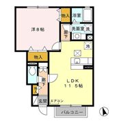 フォレステージ Aの間取り画像