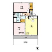 セジュール梨香の間取り画像