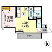 セレスティア徳丸 Aの間取り画像