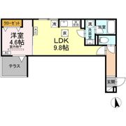 セレスティア徳丸 Aの間取り画像