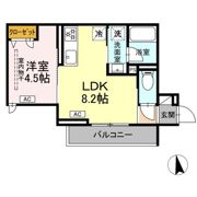 セレスティア徳丸 Aの間取り画像