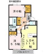 松韻舎Bの間取り画像