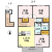 シュエット A棟の間取り画像