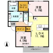 Premier藤阪の間取り画像