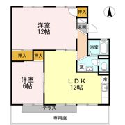 エトワール津島 A棟の間取り画像