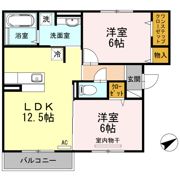 ブランチブロード樹の間取り画像