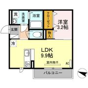 ディアコートの間取り画像