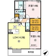 Nest Piece 原町の間取り画像