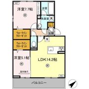Nest Piece 原町の間取り画像