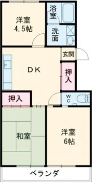 ファーシルマンションの間取り画像