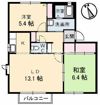 ラフォーレ A棟の間取り画像