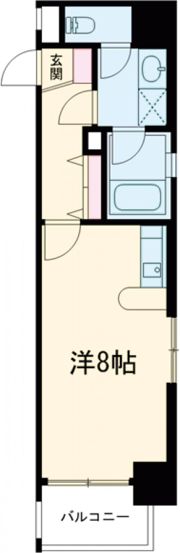 ロマネスク通町第2の間取り画像