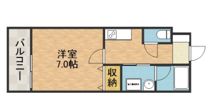 ウェルスクエア高槻の間取り画像