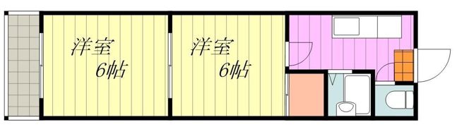VERDE COURT Nagakiの間取り画像