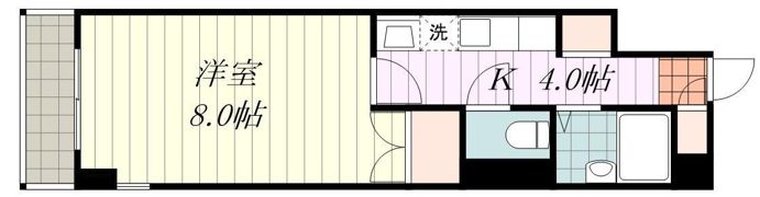 コーポラス和泉北の間取り画像