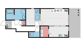 サンスーシの間取り画像