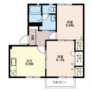 パストラル新光町Ⅰの間取り画像