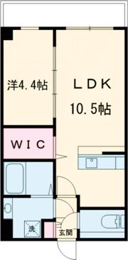 modern palazzo文教通りの間取り画像