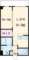 modern palazzo文教通りの間取り画像