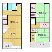 土庫戸建の間取り画像