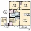 シャーメゾンガーデンズK C棟の間取り画像