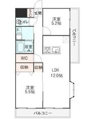 サムソンコートの間取り画像