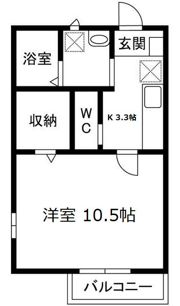ROMEO（ロメオ） Aの間取り画像