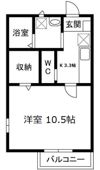 ROMEO（ロメオ） Aの間取り画像