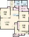 リアライズ松陰Ⅱの間取り画像