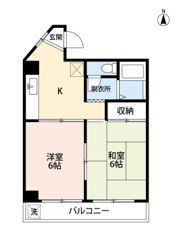 スターダスト相模の間取り画像