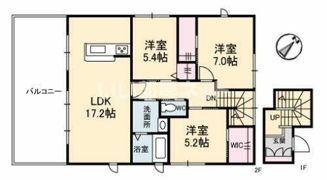 下松市末武下H邸の間取り画像