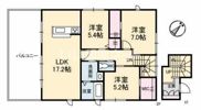下松市末武下H邸の間取り画像