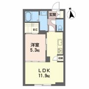 ベレオ弓張月の間取り画像